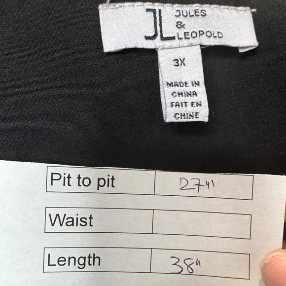 ๐ Jules & Leopold Black Duster Cardigan - Picture 9 of 10